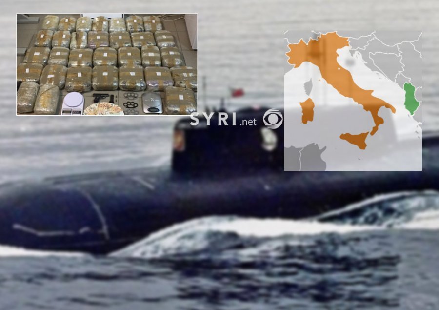 Gazetarja shqiptare në Itali: Droga nga Shqipëria po transportohet edhe me nëndetëse