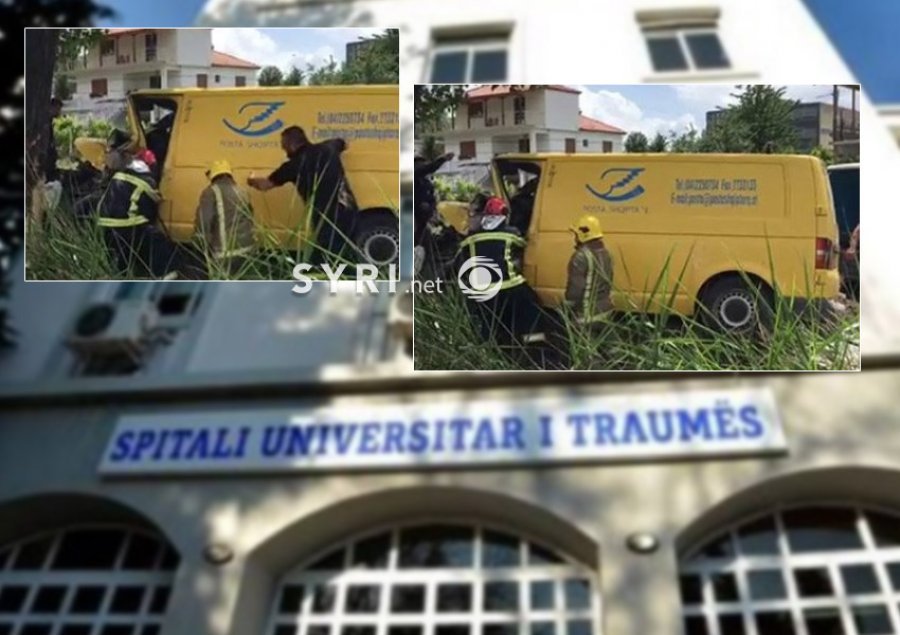 Ndërron jetë në spitalin e Traumës drejtuesi i furgonit të Postës Shqiptare