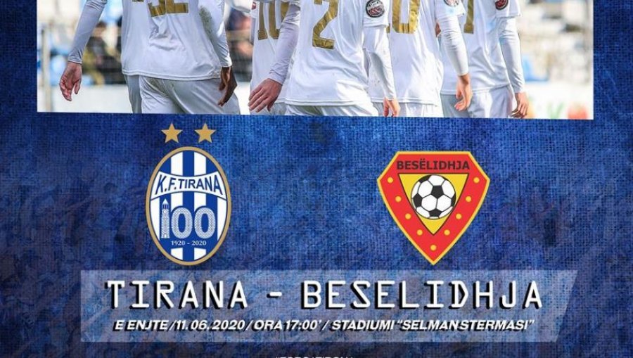 Tirana - Besëlidhja, ja si rreshtohen skuadrat