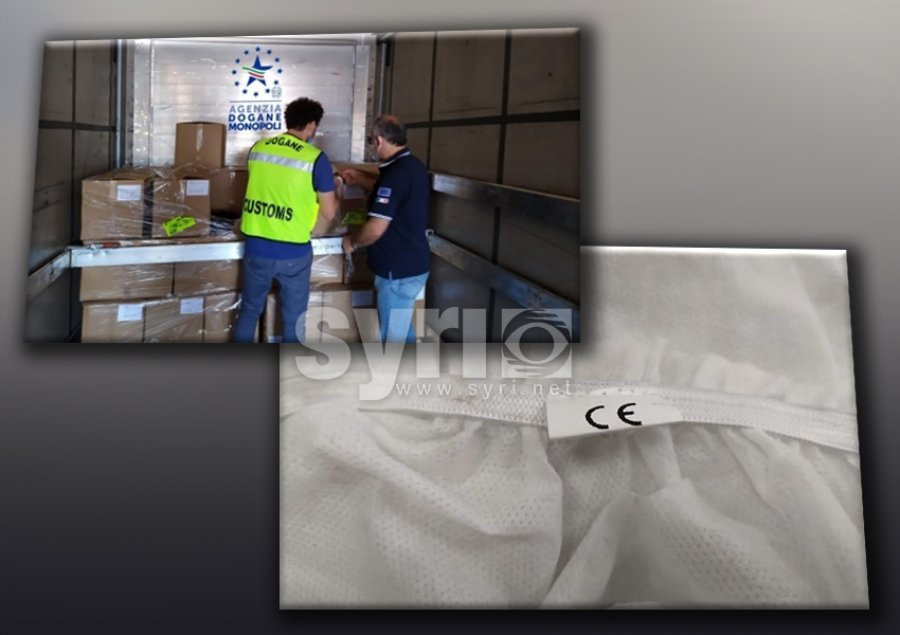 Të falsifikuara/ Sekuestrohen veshje mjekësore të nisura nga Shqipëria drejt Veronës