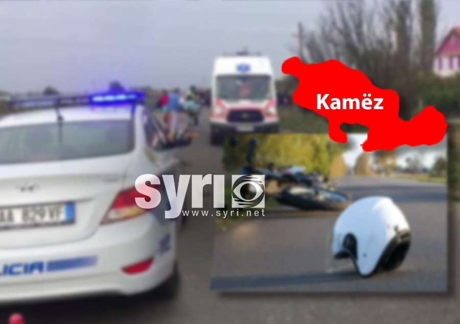 Makina përplas të riun me motor pranë Tiranës, në gjendje të rëndë në spital