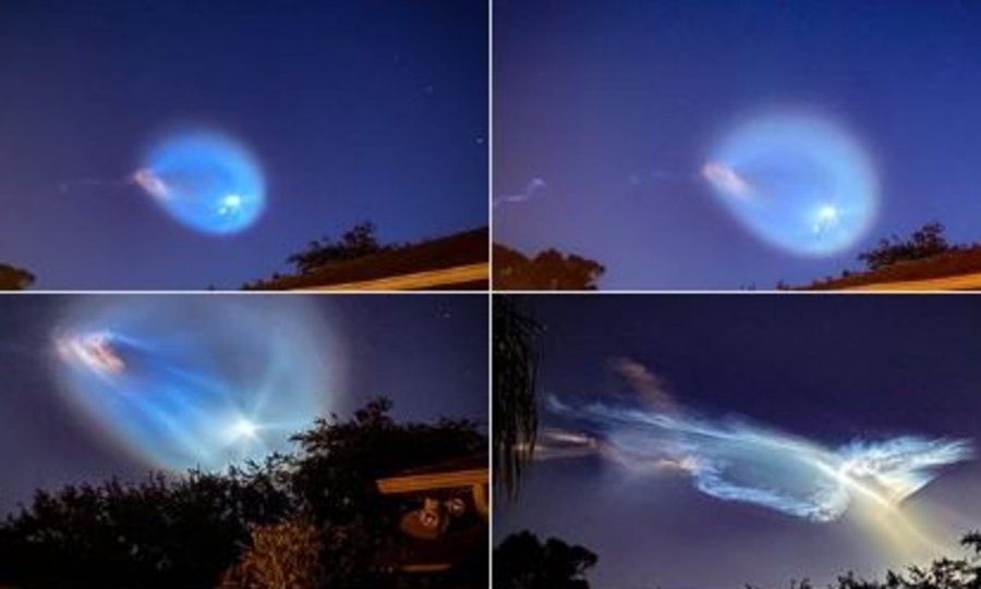 FOTO/Pamjet mahnitëse të krijuara nga lançimi i raketës së SpaceX