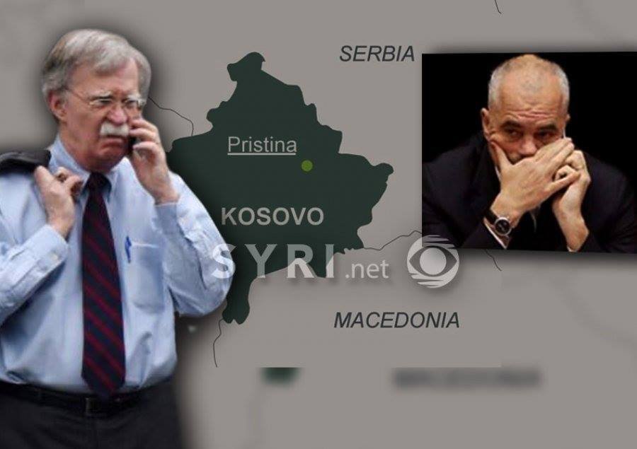 A bisedoi Rama me Bolton për ndarjen e Kosovës?