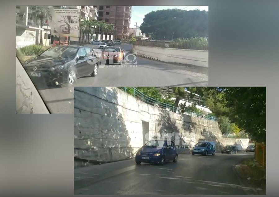 VIDEO/ Bllokohet trafiku, radhë e gjatë kilometrike makinash në aksin Orikum-Vlorë