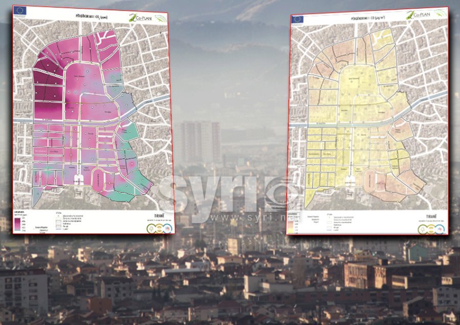Niveli i ndotjes së ajrit në Tiranë dyfish mbi vlerën standarde të BE-së