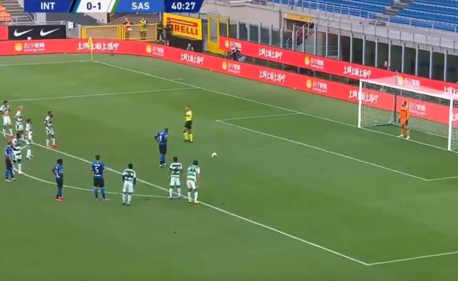VIDEO/ Inter - Sassuolo, penallti për zikaltërit