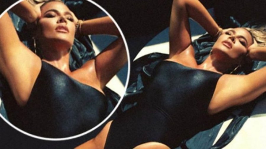 Khloe Kardashian pozon joshëse me linjën e re të rrobave
