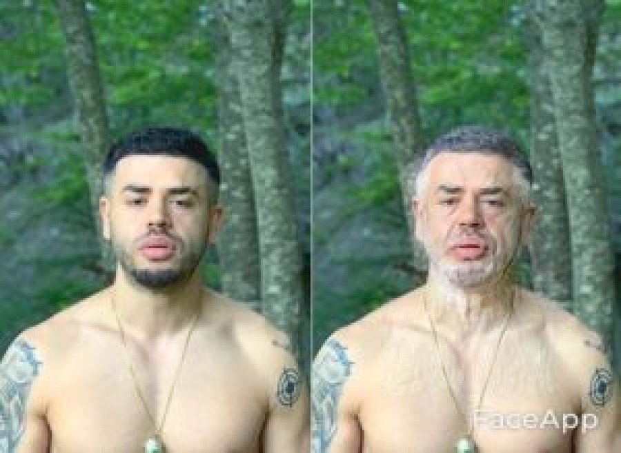 FOTO/ Si do të duken këngëtarët shqiptarë kur të plaken 