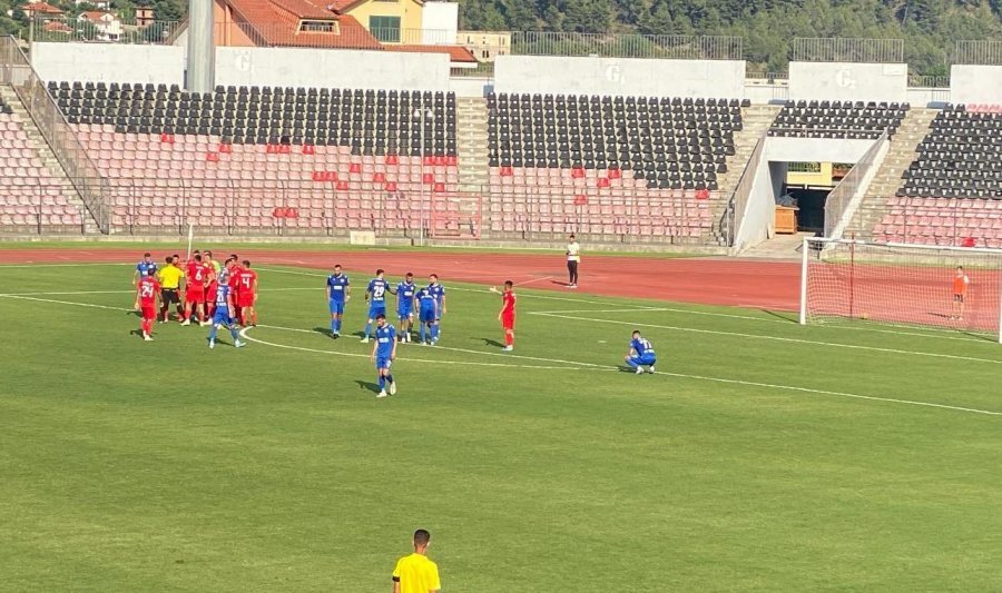 VIDEO/ Kukësi-Bylis, shënohet goli i parë me penallti