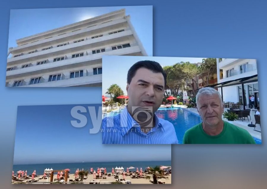 VIDEO/ Basha takon qytetarë dhe biznesmenë në Golem, të goditur nga kriza