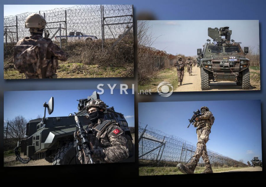 FOTO/ Rriten tensionet! Forcat speciale turke zbarkojnë në kufirin me Greqinë