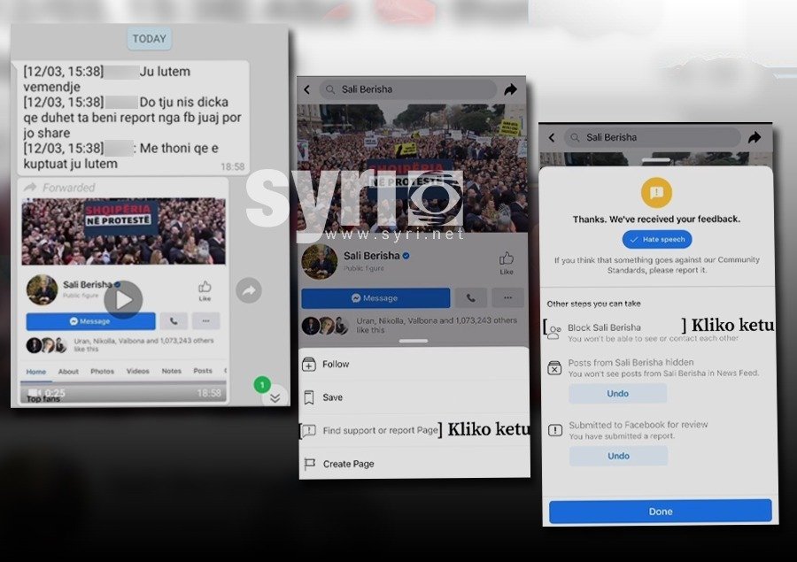 Edi Rama urdhëron punonjësit e administratës të bëjnë ‘block’ faqen e ish-kryeministri Berisha në Facebook