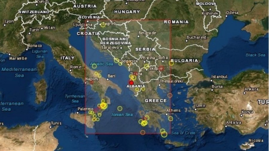 Tërmeti lëkund Durrësin dhe Tiranën