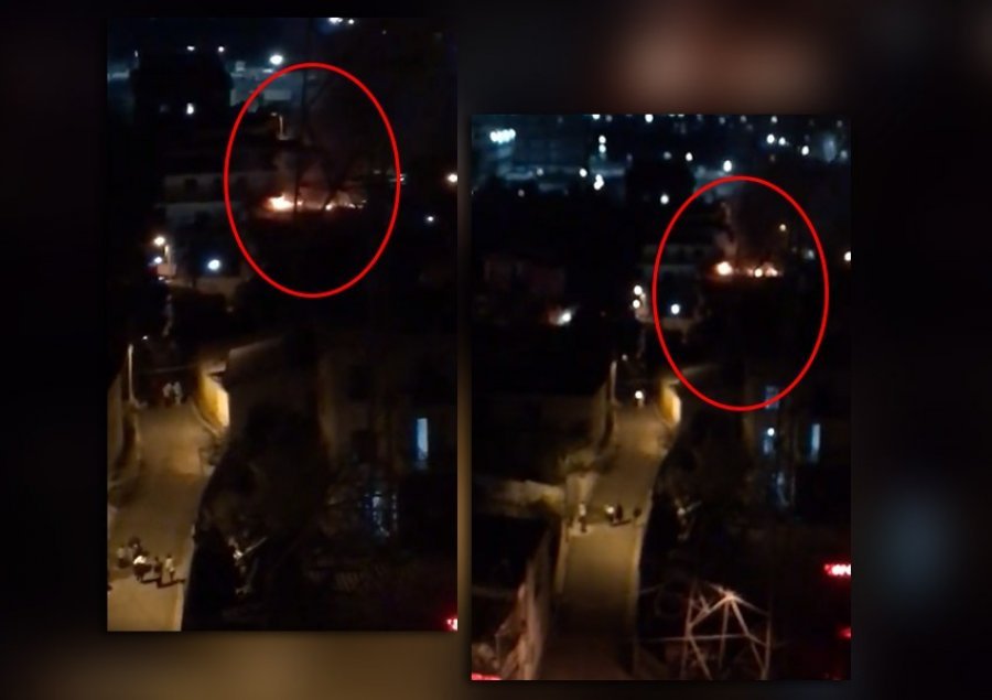 VIDEO/ Zjarr në një banesë pranë Fushe Mezez