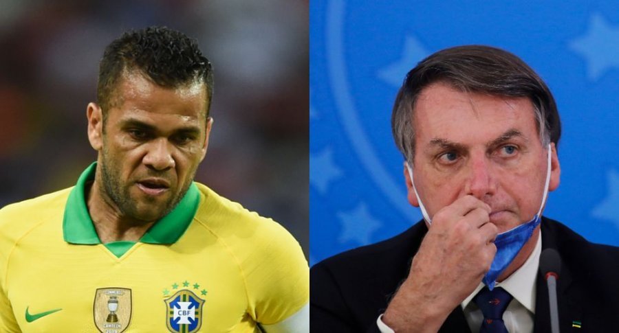 Presidenti i Brazilit e quajti grip të thjeshtë, Dani Alves e këshillon ta marrë seriozisht situatën 