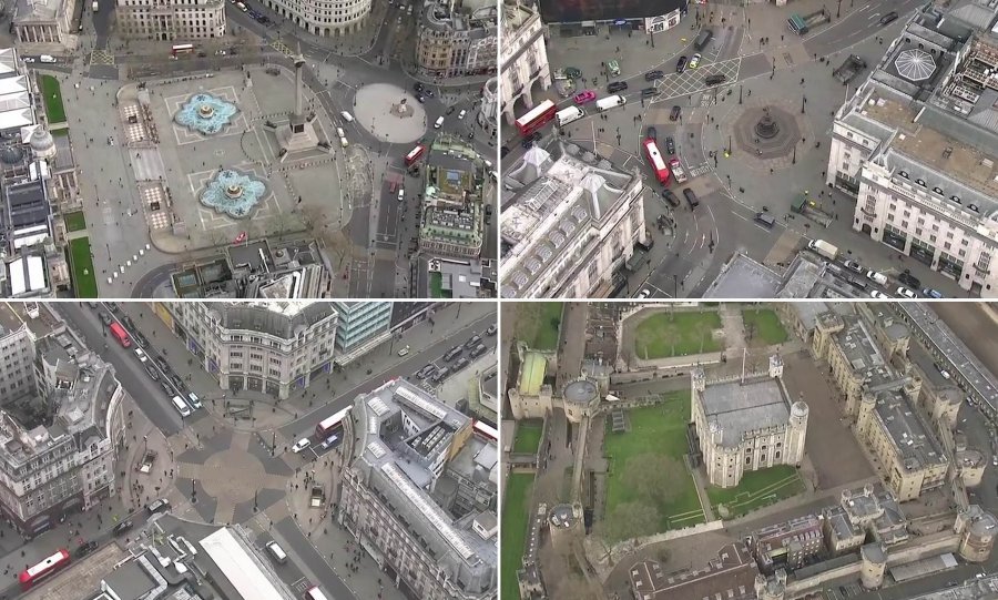 VIDEO/ Londra pa turmat e njerëzve, si kurrë më parë