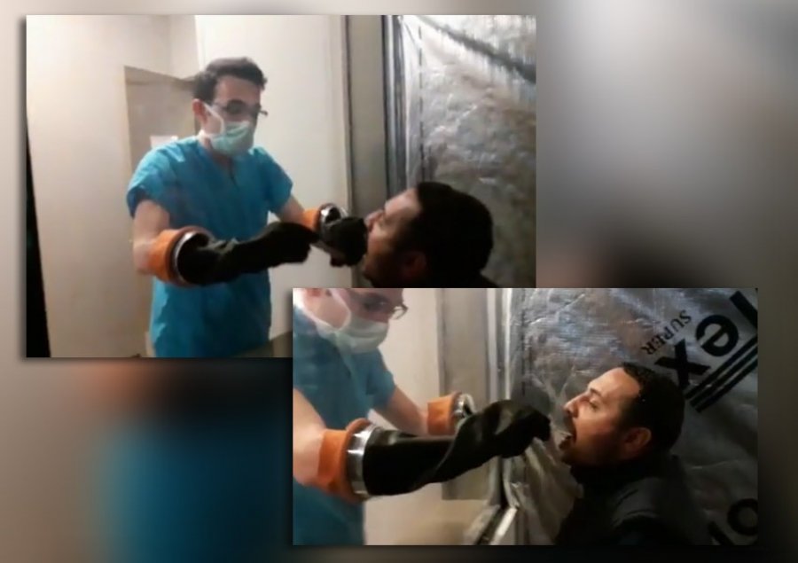 VIDEO/ Ja si u merret tamponi pacientëve me COVID-19 në spitalet turke