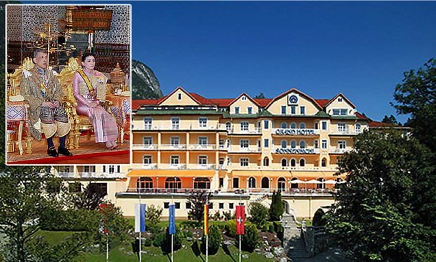 Rama X/ Mbreti vetizolohet me 20 konkubina në hotelin luksoz