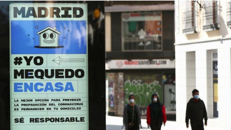 Spanja me 79 mijë të infektuar dhe 6531 të vdekur, Madridi epiqendër, Qeveria bllokon çdo aktivitet
