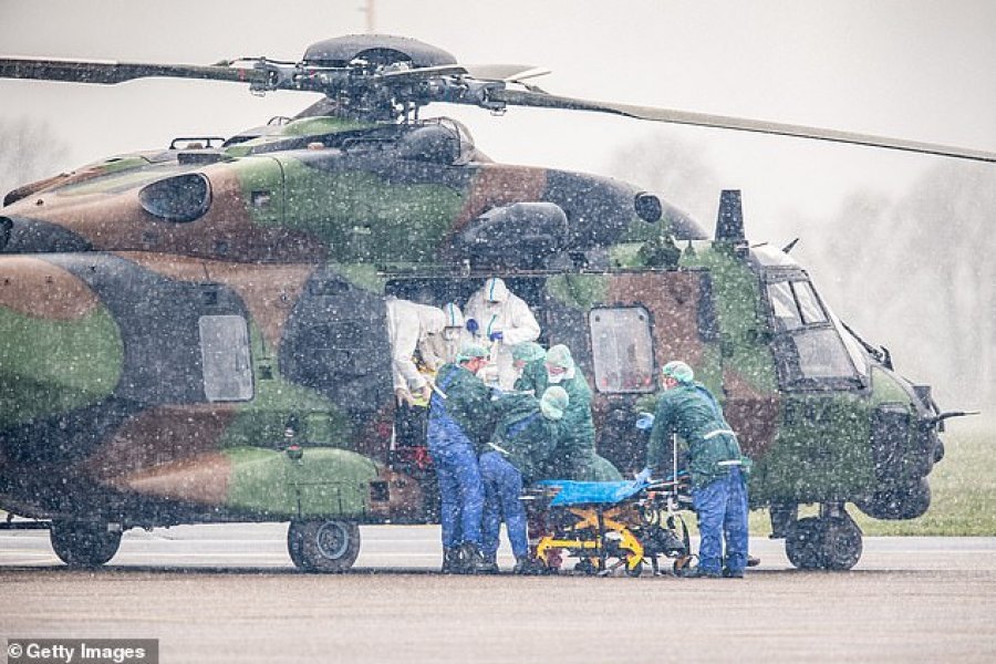 Franca dhe Italia i druhen kolapsit të spitaleve, dërgojnë pacientë me COVID-19 në Gjermani