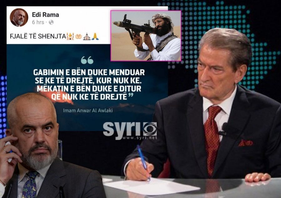 Rama citoi imamin e Al-Qaedas/ Berisha: Nuk luftohet epidemia me fjalët e kryeterroristit