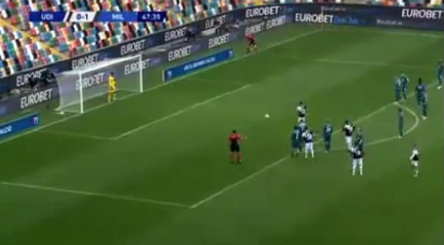 VIDEO/ Penallti për Udinese-n, shikoni çfarë bën De Paul përballë Donnarumma-s
