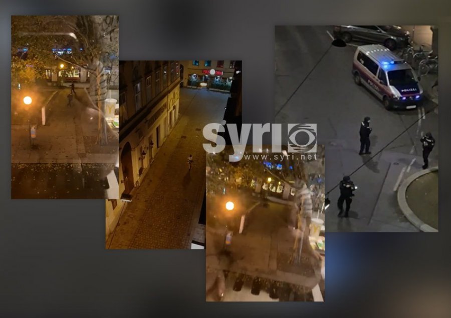 SYRI TV siguron VIDEOT/ Momenti kur autori i masakrës në Vienë përplaset me armë me policinë, raportohen 7 viktima 