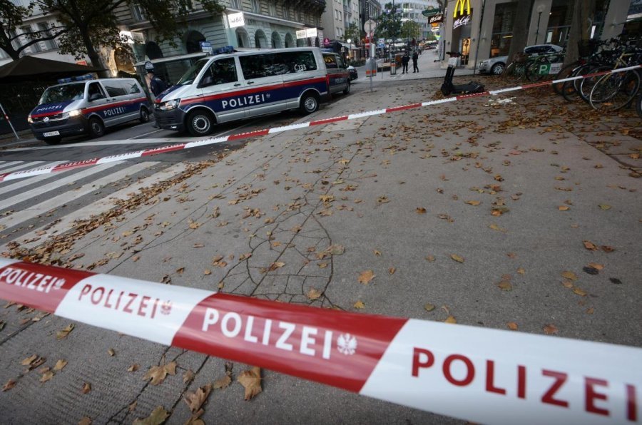 Ministri austriak: Një terrorist islamik shkaktoi 3 të vdekur, 15 të plagosur, po kërkojmë të tjerë