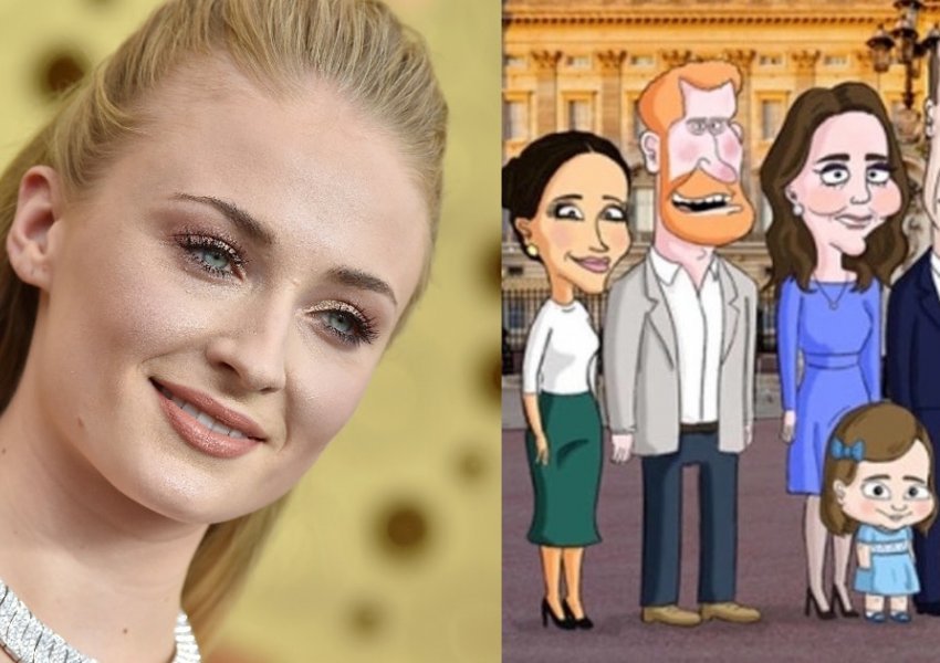 Jeta e familjes mbretërore në serialin e animuar, Sophie Turner do të jetë ‘zëri’ i Princeshë Charlotte 