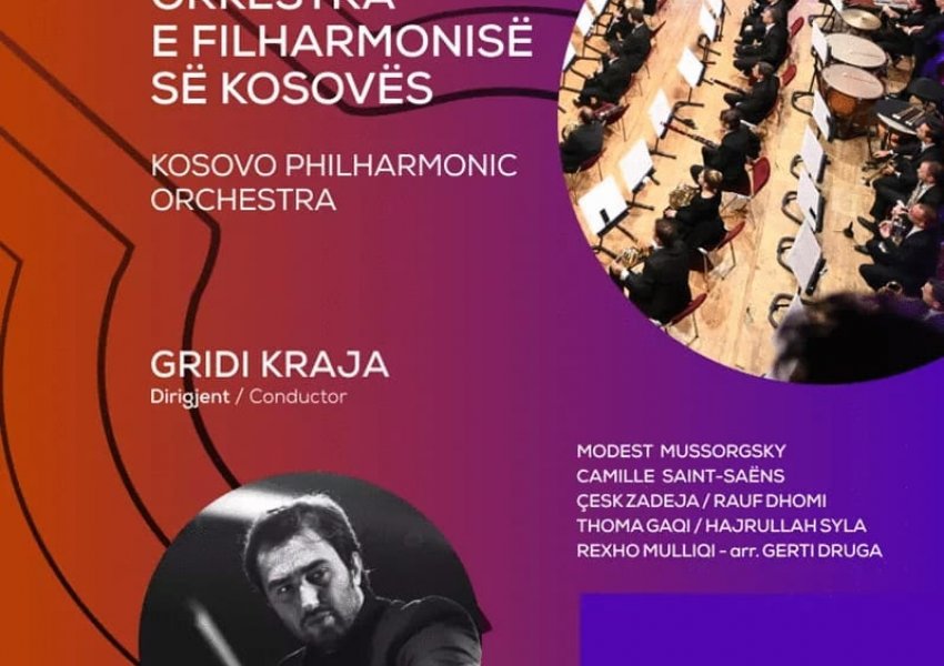 Orkestra e Filharmonisë realizon koncert  në Gjakovë