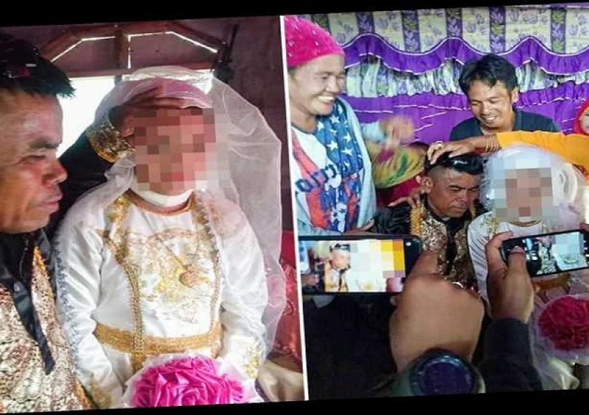 FOTO/ Tronditëse, vajza 13-vjeçare detyrohet të martohet me 48 vjeçarin 