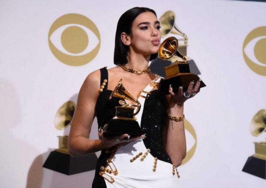 Dua Lipa thyen rekord, dominon në nominimet kryesore të “Grammy Awards 2021”