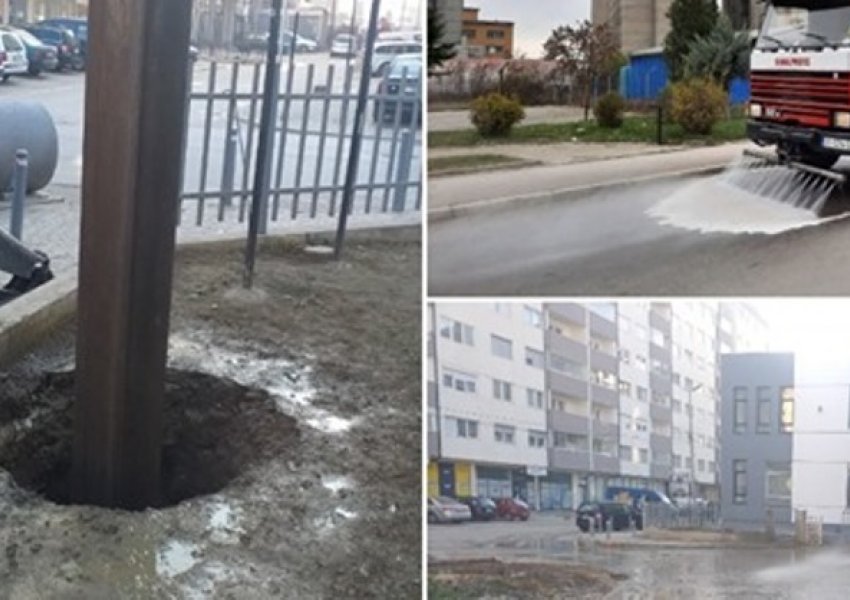 Në Komunën e Fushë Kosovës janë pastruar dhe dezinfektuar të gjitha rrugët