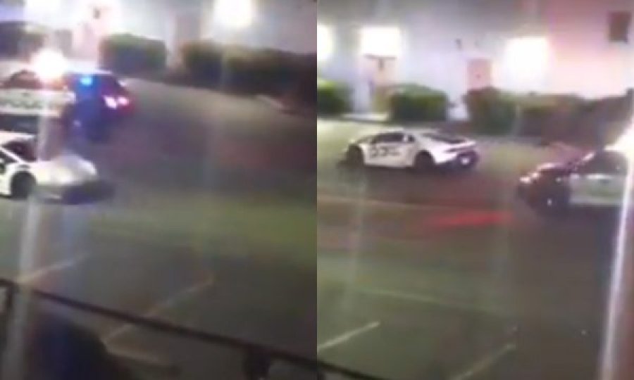 VIDEO/ Shoferi nuk i bindet policisë, ja si tallet dhe u ikën para syve
