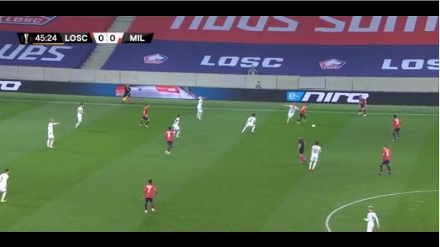 VIDEO/ Shënohet goli i parë në Lille - Milan
