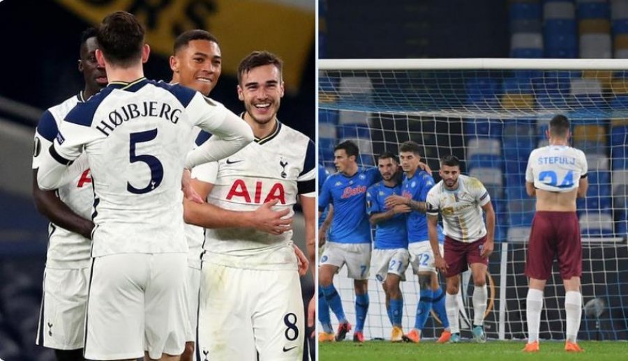 Tottenham argëtohet kundër Ludogorets, Napoli nderon me fitore Maradona-n