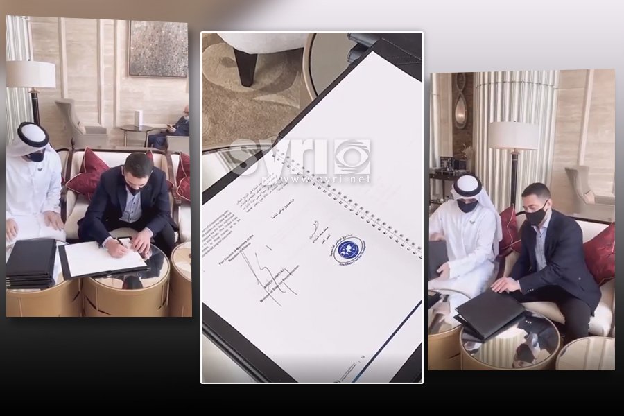 VIDEO/ Rama e Ahmetaj në Dubai, nënshkruajnë marrëveshje në ... bar-kafe