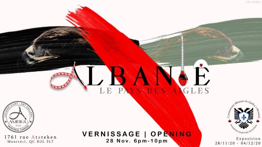 Montreal/ ‘Albanie: Le pays des aigles’, ekspozitë për festën e flamurit