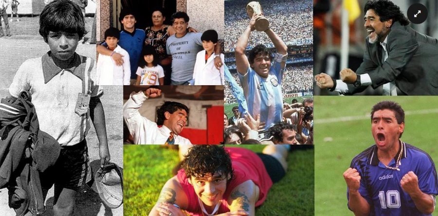 Diego, idhulli botëror, vdiq! Fotografitë më të spikatura të Diego Armando Maradona