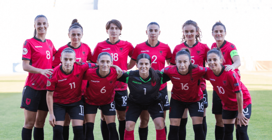 Futboll Femra/ Shqipëria fiton thellë me Qipron