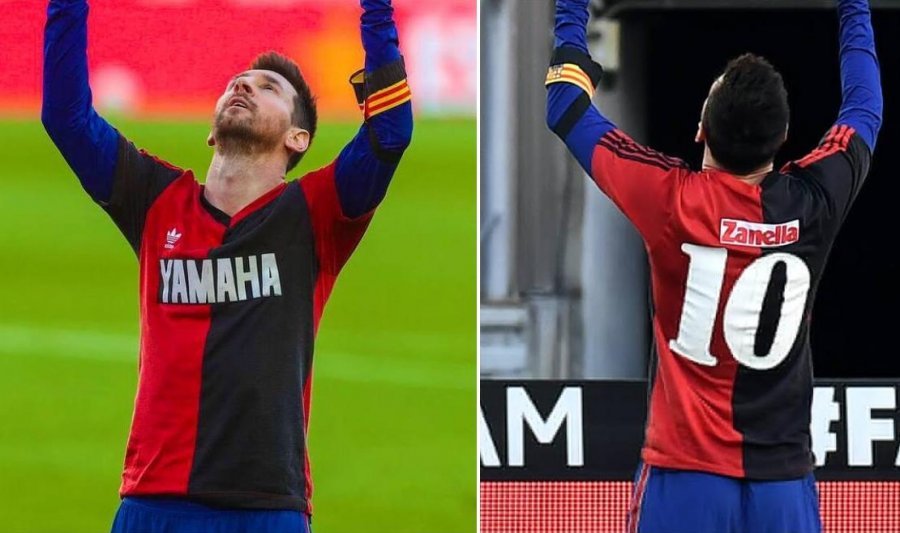 FIFA gjobit Barcelonën për shkak të festimit të Messit me fanellën e Maradonës