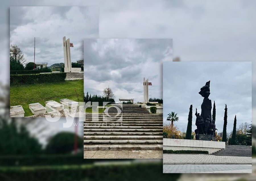 FOTO SKANDAL/ Bashkia e Vlorës zhduk flamurin Kuq e Zi në këtë ditë festash