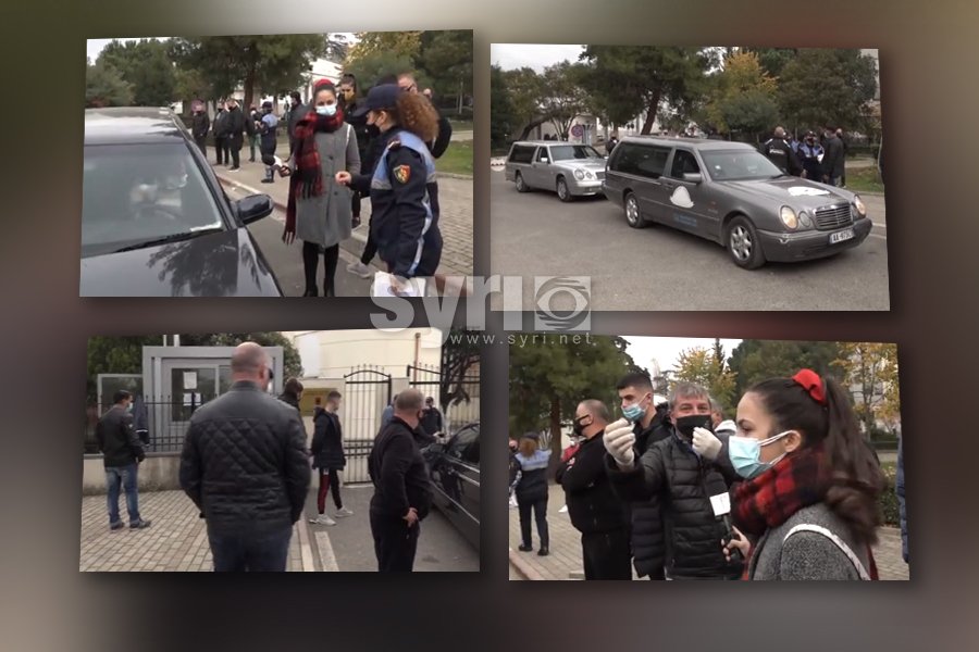 VIDEO/ Radhë, kaos, para dhe përplasje me policinë për të tërhequr të vdekurit në morgun e Tiranës
