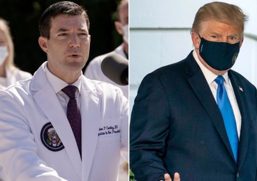 Mjeku flet për gjendjen e Trump: Nesër mund të dalë nga spitali për tu mjekuar në Shtëpinë e Bardhë