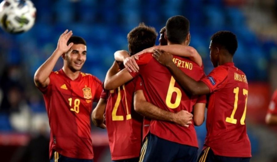 Spanja fiton ndaj Zvicrës, merr kreun e grupit në Ligën e Kombeve