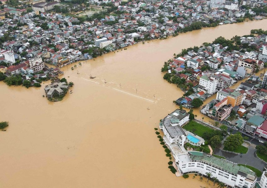 Vietnami/ Stuhia Nangkta shkakton dhjetra viktima dhe rrezik jetën e 1 milionë banorëve