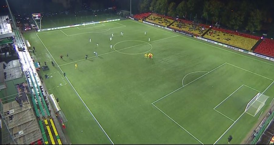 FOTO/ Lituani-Shqipëri, mbyllet pa gola pjesa e parë. Kuqezinjtë dominojnë me statistika