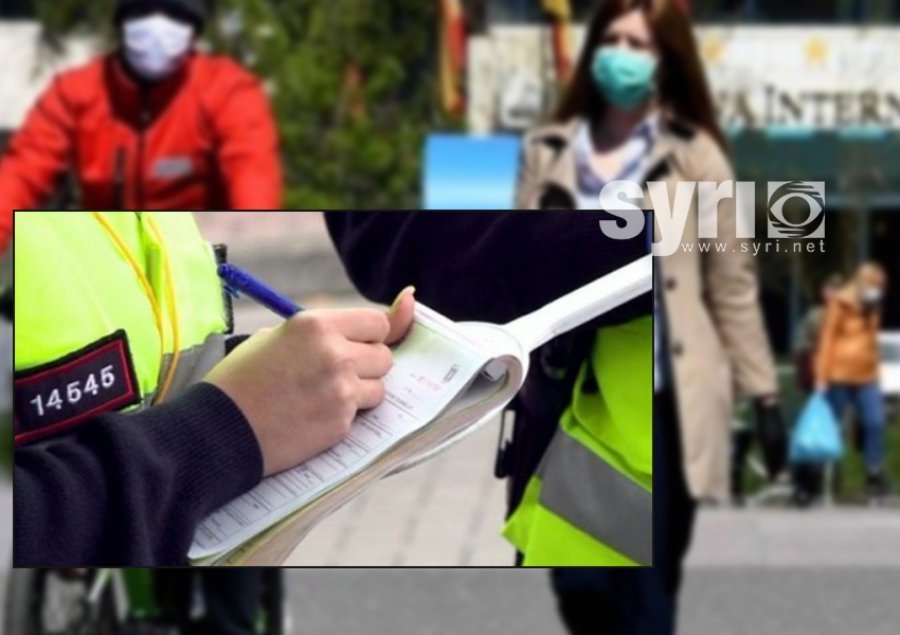 Policia i këkon të firmosë gjobën për maskën, e fortë përgjigja e qytetarit