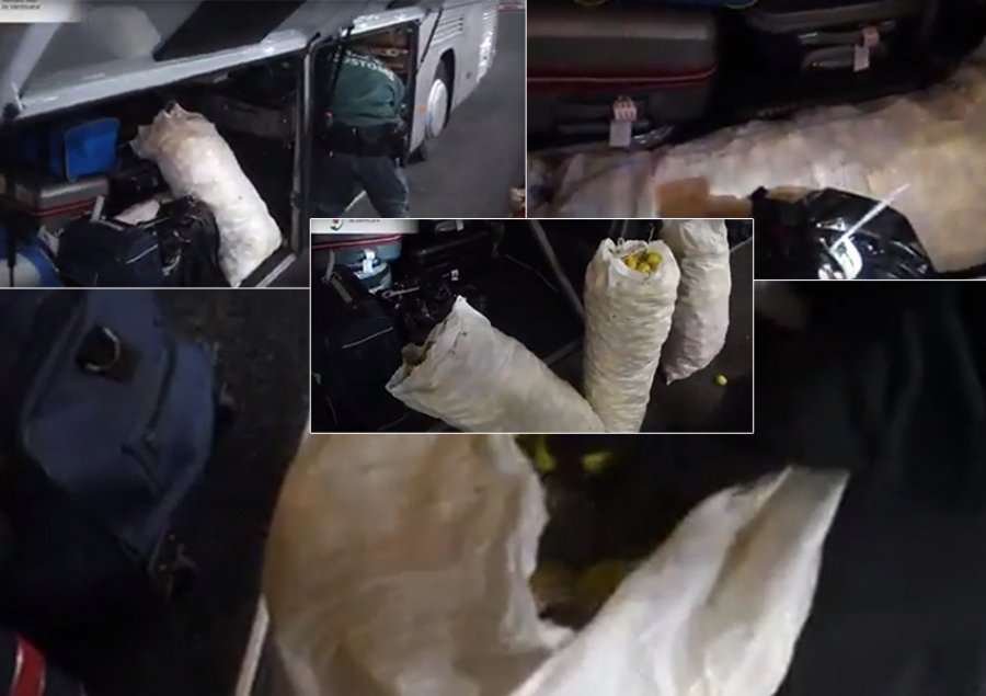 VIDEO/ Kapen 23 kg hashash brenda specave në Hungari, ja nga vinte droga