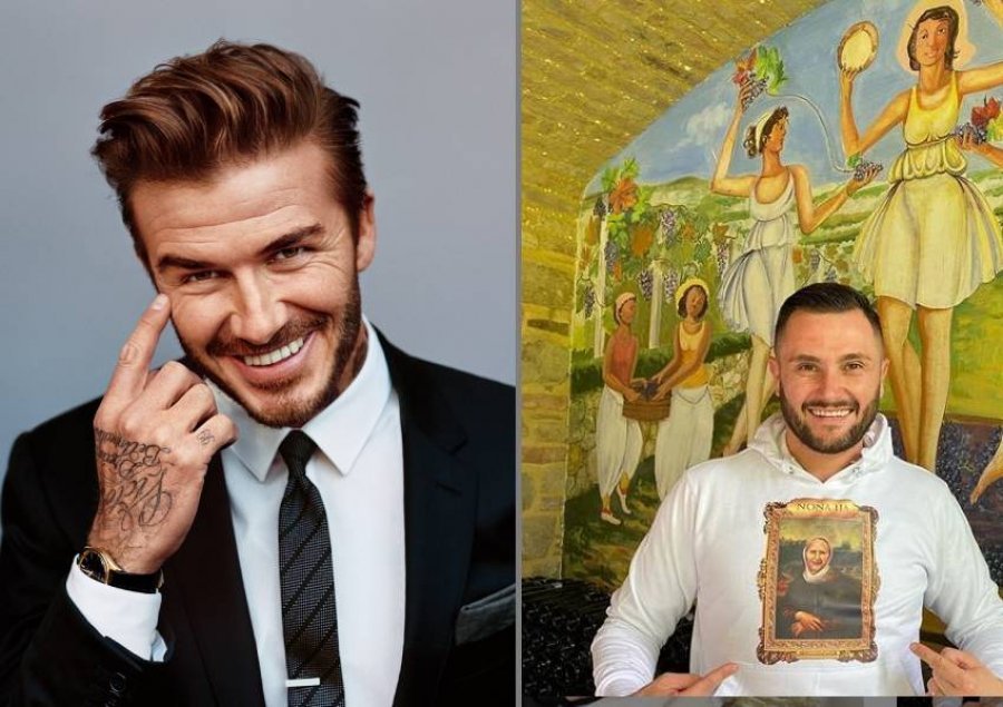 David Beckham ‘kopjon’ stilin e Bes Kallakut , ja çfarë i thotë aktori